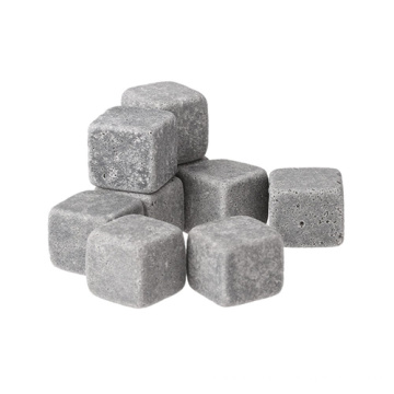 Pedras de Whisky personalizadas de pedra de gelo de lava quadrado